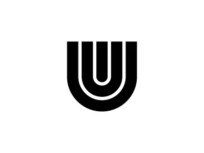 U 36daysoftype branding design graphic graphic design graphicdesign letter line logo logotype mark minimalist minimalistic monogram type typography vector