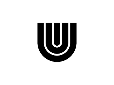 U 36daysoftype branding design graphic graphic design graphicdesign letter line logo logotype mark minimalist minimalistic monogram type typography vector
