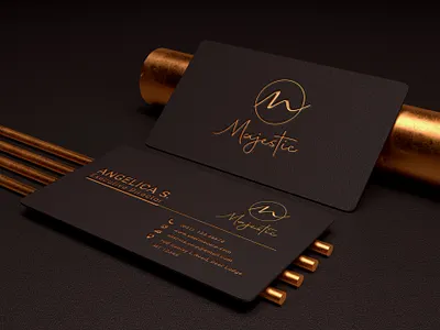 Luxury Business Card Design... branding branding design design flat logo graphic design logo modern logo wordmark logo