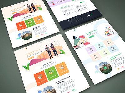 LEARNED Website Design front end design landing page design layout design responsive design ui design ux design web design website design website development