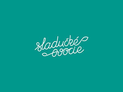 Redesign of Sladučké Ovocie Logo branding logo