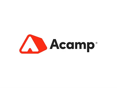 Acamp Logo Redesign branding clean design identity logo redesign
