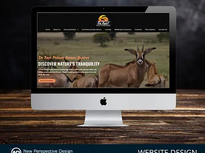 New Perspective Design Redefines De Rust Private Nature Reserve’ branding graphic design ui webdesign