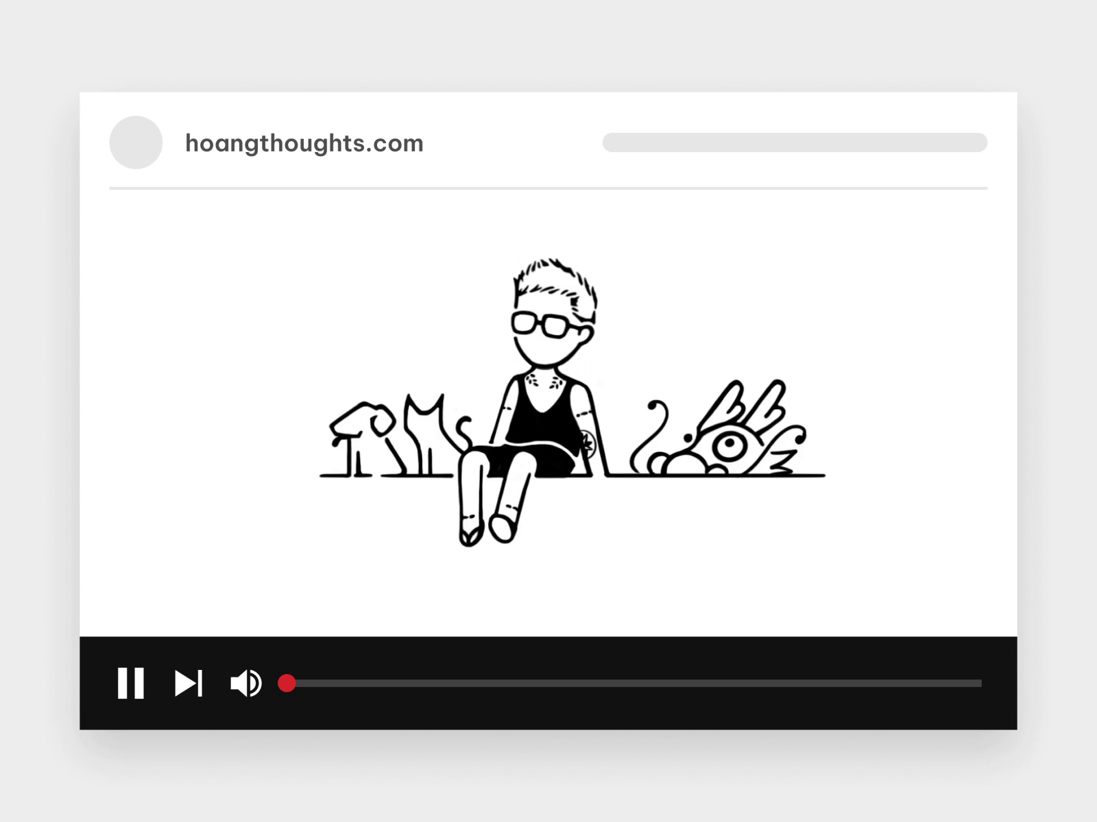 Example of Hoangthoughts - Youtube Intro Animation