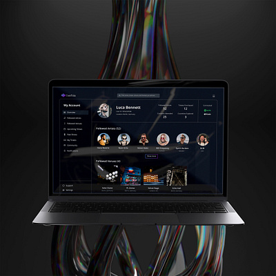 User Profile 006 dailyui dark design ui userprofile ux uxui