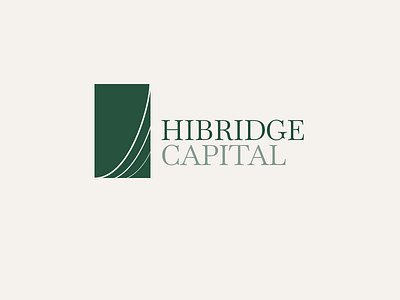 HiBridge Capital Brand Identity Design branding graphic design logo