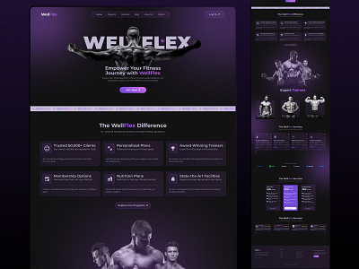 Modern Fitness Website UI Design 💪 animation choton choton99design chotondesign darkmodeui darkthemedesign figmadesign fitnessapp fitnessclub fitnesswebsite gymwebsite kormokardesign modernui responsivedesign ui uidesign uxdesign webdesign websiteinspiration webuidesign