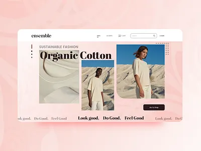 Clothing Website design mockup ui ui design ux design