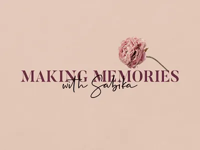 Making Memories With Sabika-Event Planner Branding branding creative decoration design elegant event event decore floral florist graphic design idea innovative logo minimal planner