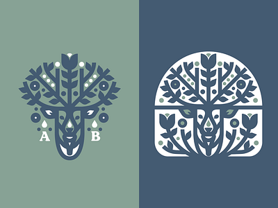 Alpenblume hard seltzer 3 alcohol badge beer branding brewing colorado deer denver floral flower hard identity illustration logo seltzer typography