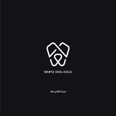 ( UNUSED ) dog logo concept brand branding design dog dog logo dogs icon logo logo design