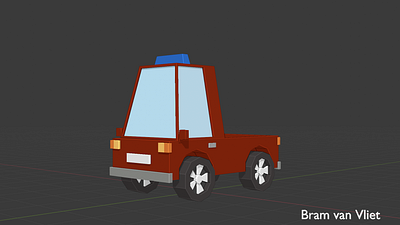 Low Poly Fire Truck