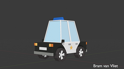 Low Poly Police Car