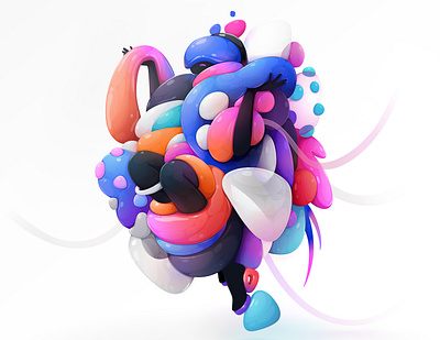 Trash Beauty abstract cartoon character concept design illustration nft superrare vector zutto