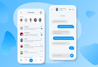 Chatting App app app chat app design app message chat chatting ios message ui ui design ux ux design