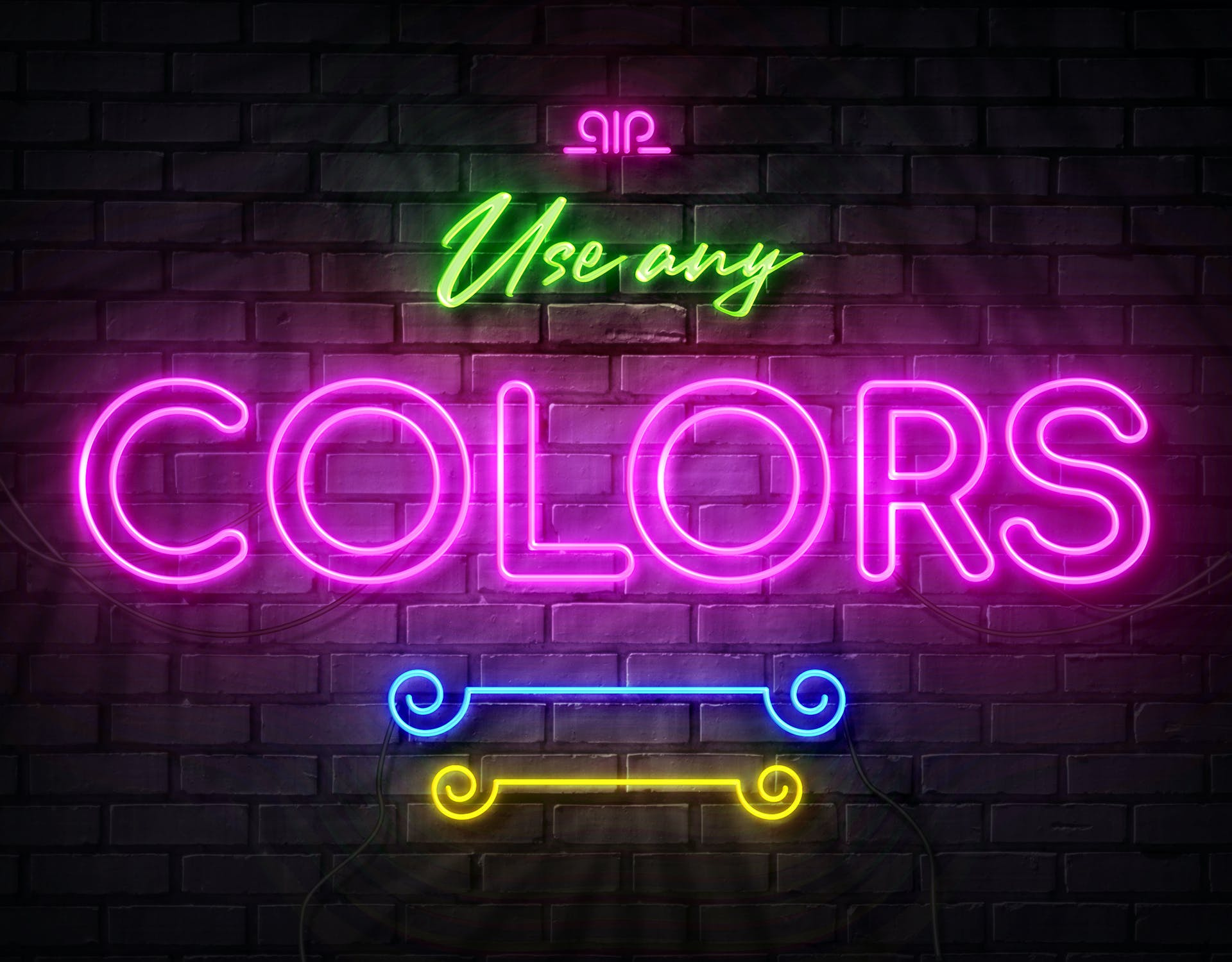 Neon Wall Sign Creator by Deck Genius on Dribbble