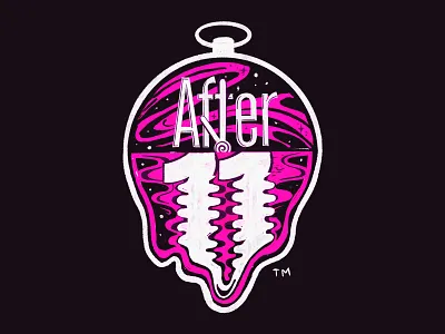 After 11 sketch advertising branding dali design handdawn handlettering illustration lettering logo night night mode night twitter surreal typography