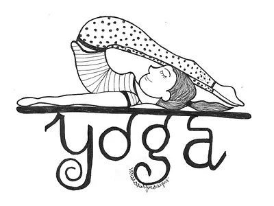 Take the time to make your soul happy artist creative design graphic design illustration internationalyogaday poster sketch