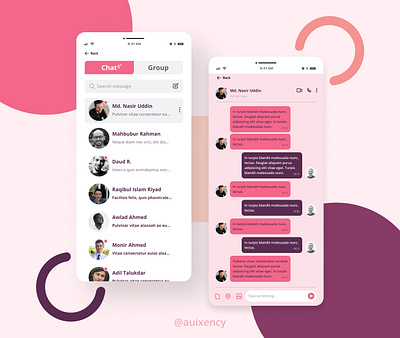 Direct Messaging - Chat - Conversation branding chat contact us conversation daily ui daily ui 013 dailyui design direct message form field forms illustration landing page logo message ui web