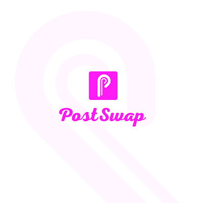 Post Swap Logo logo modern logo simple unique design