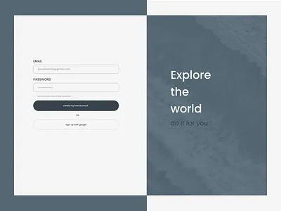 TRAVEL LOGIN UI adobexd appuiux buttons design figma icons illustration landingpage loginuiux logo noteworthy popular traveluiux webdesign webdesigner