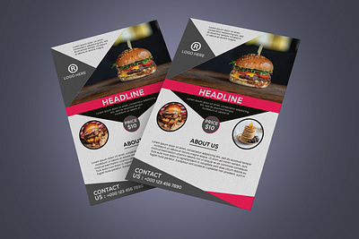 FOOD FLYER DESIGN. branding clean colorful corporate creative design flyer flyer design print