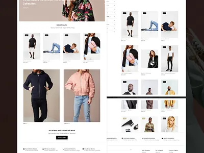 Sam Bain Website Design branding design ecommerce fashion fashiondesign lightmode marketing ui urban fashion ux web webdesign website white