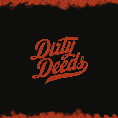 Dirty Deeds dirty deeds dmitry krino drawing esport logo hand lettering letter lettering letters typo typography