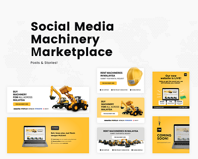 Social Media Machinery Мarketplace app branding design graphic design ui ui ux design ux