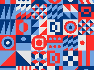 Pattern Grid 2d color color palette colorful colorway design grid grids illustration minimal nautical palette pattern patterns primitive primitive shapes