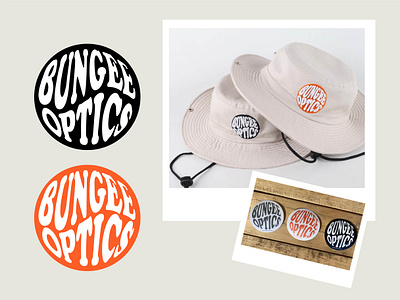 Bungee Optics Final Branding badge badge icon branding bungee optics icon logo merch