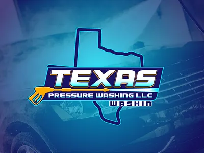 Texas Pressure Washing Llc logodesign vector