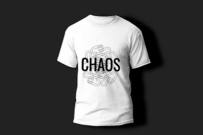 T-Shirt Design adobe illustrator chaos cool tshirt t shirt design idea text based design unisex t shirt