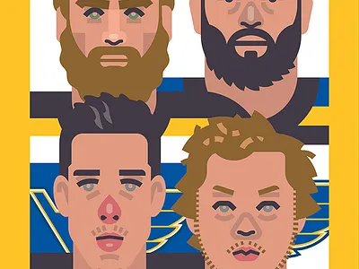 St. Louis Blues 2019 Championship athlete canada champion character design famous hockey illustration poster sports st louis stanley cup