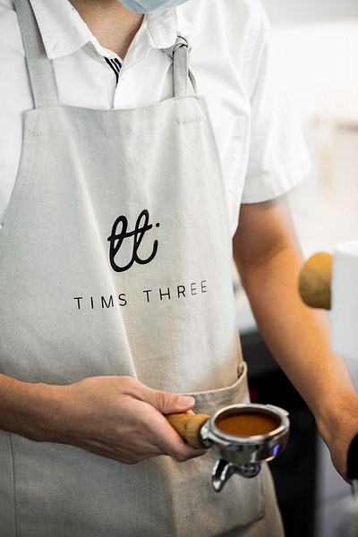 Times Three Cafe art direction brand brand design branding design identity design illustration logo visual identity