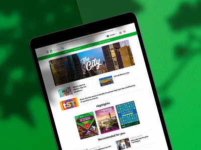 The City CDMX branding mexico userinterface