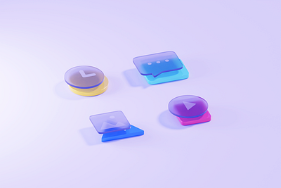 icons 3d icon