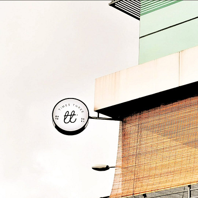 Times Three Cafe art direction brand brand design branding design identity design illustration logo visual identity