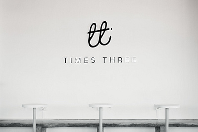 Times Three Cafe art direction brand brand design branding design identity design illustration logo visual identity