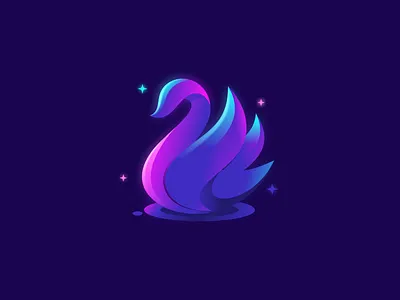 Swan brand branding design graphic illustration inspiration logo ui ux vector