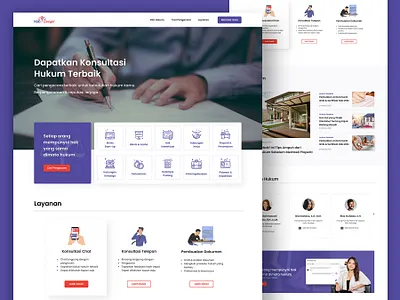 Online Lawyer Website Apps landing page lawfirm lawyer online website design