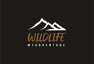 WILDLIFE outdoor logo business climbing company illustration jungle logo mountain nature outdoor peak retro vector