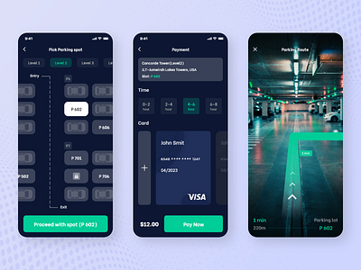 Car Parking App Design app design car parking app car spot dark ui design dribbbleui graphicdesign mobile app mobile design mobile ui navigation parking app parking lot parking mobile app ui ux uidesign uitrends ux uxdesign vehicle parking app