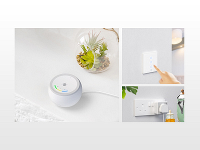 Smart Home Product 3D rendering Adobe Dimension 3d branding design graphic design