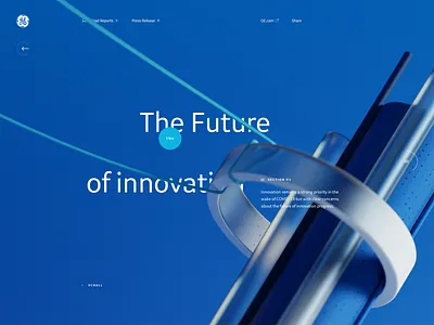 GIB20 Section 3d branding design grid illustration interactivity layout type ui website