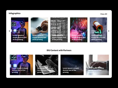 EIU PERSPECTIVES Category Page 4/6 clean design desktop events ui ux ux design