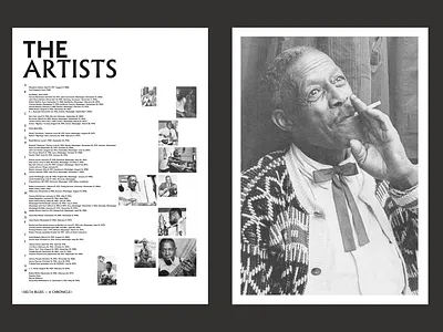 Mississippi Blues - A chronicle. Editorial design grid illustration layout logo minimal poster type ui website