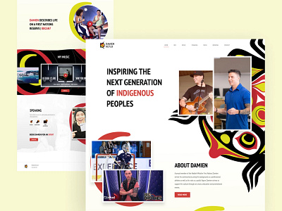 Damien Ketlo - Website design inspiration new website ui ui design ui designer user interface uxui web web design webdesign weblayout website website concept website design