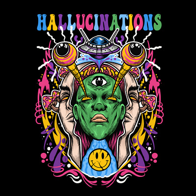 Hallucinations tshirtdesign