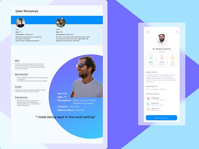 Doctor's Appointment App branding design figma figmadesign landing design landingpage ui